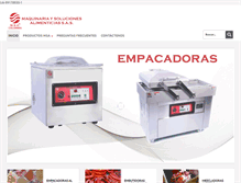 Tablet Screenshot of msacolombia.com